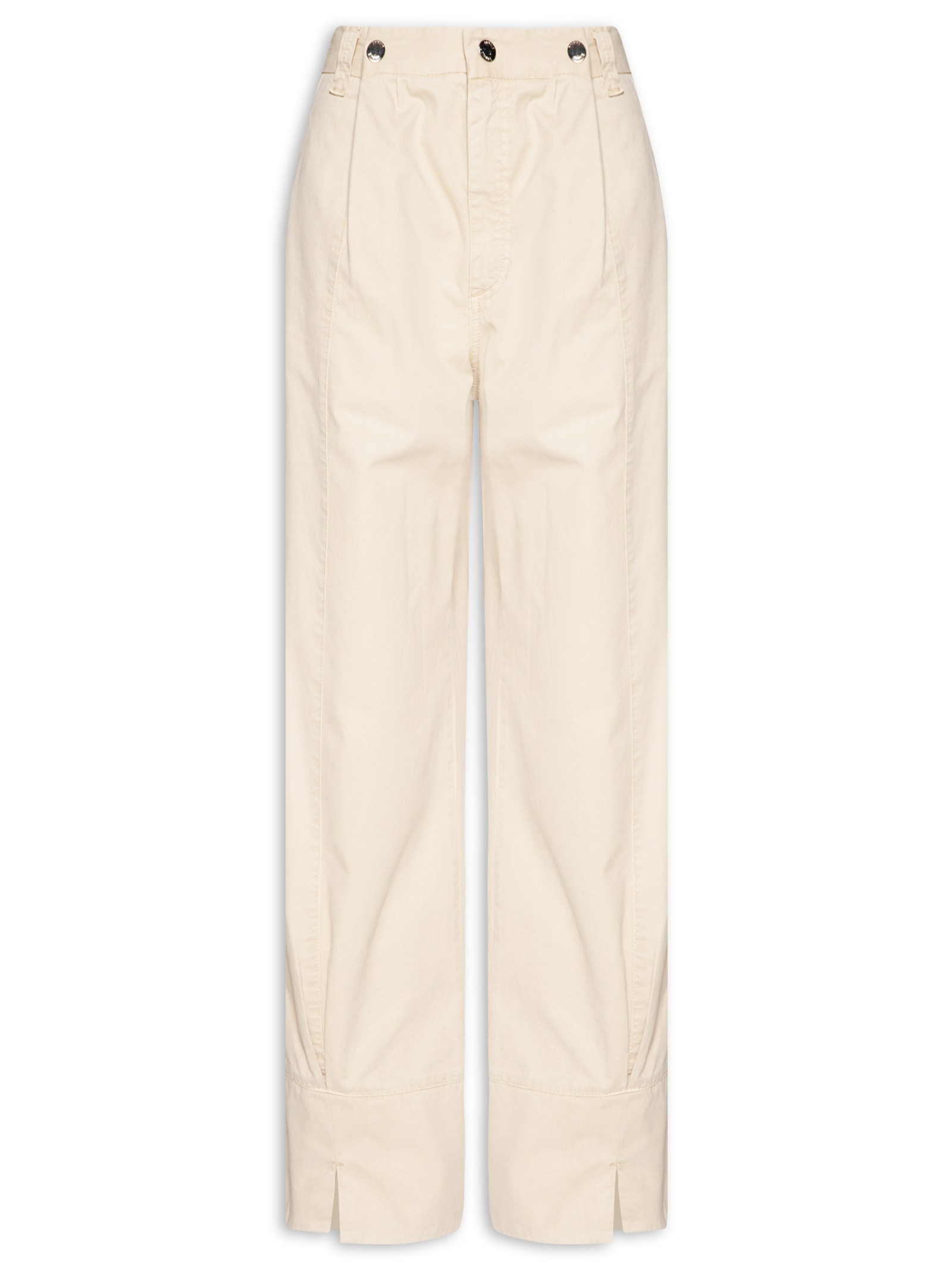 Calça Feminina de Sarja Bege Pret Bege Animale