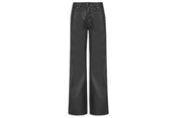 Calça Feminina  de Sarja Reta - Preto