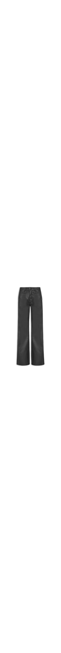 Calça Feminina de Sarja Reta - Preto