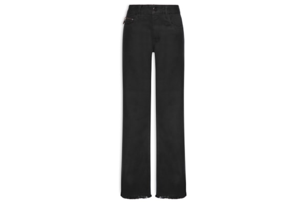 Calça Feminina de Sarja Zíper Bolsinho – Preto