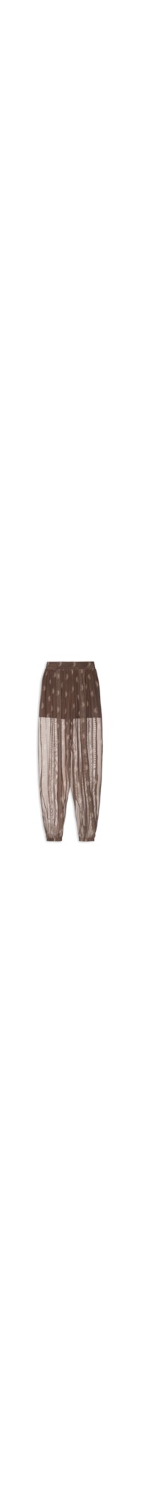 Calça Feminina De Tule Balloon - Marrom