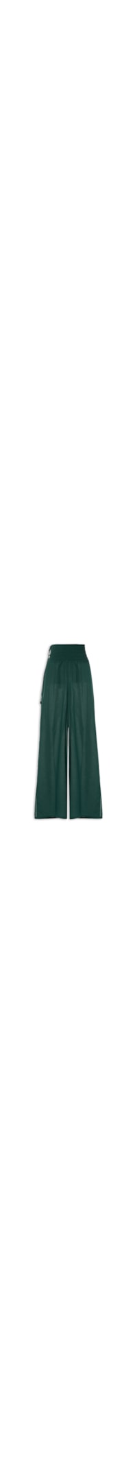 Calça Feminina De Voil Cós Lastex - Verde