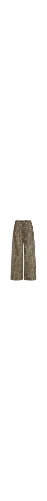 Calça Feminina de Voil Onça Manchas – Marrom