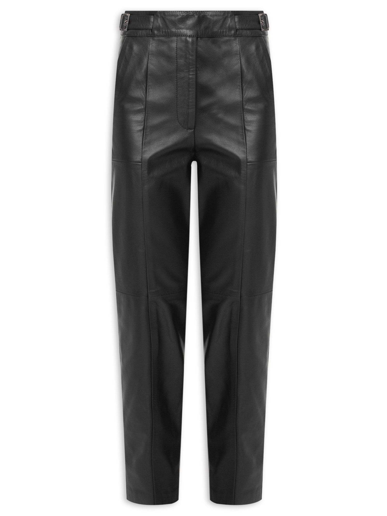 Calça Feminina Debora Couro Preto Le Lis