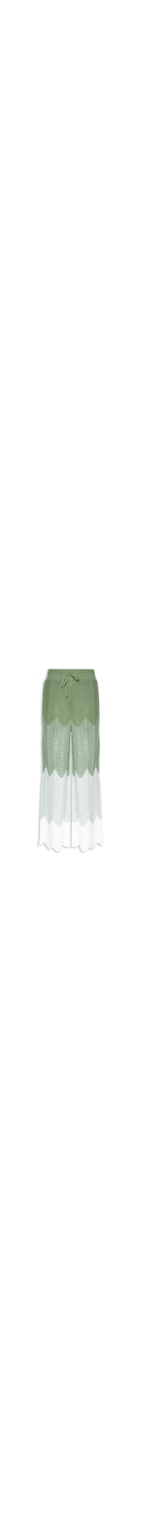 Calça Feminina Degradê Em Tricot - Verde