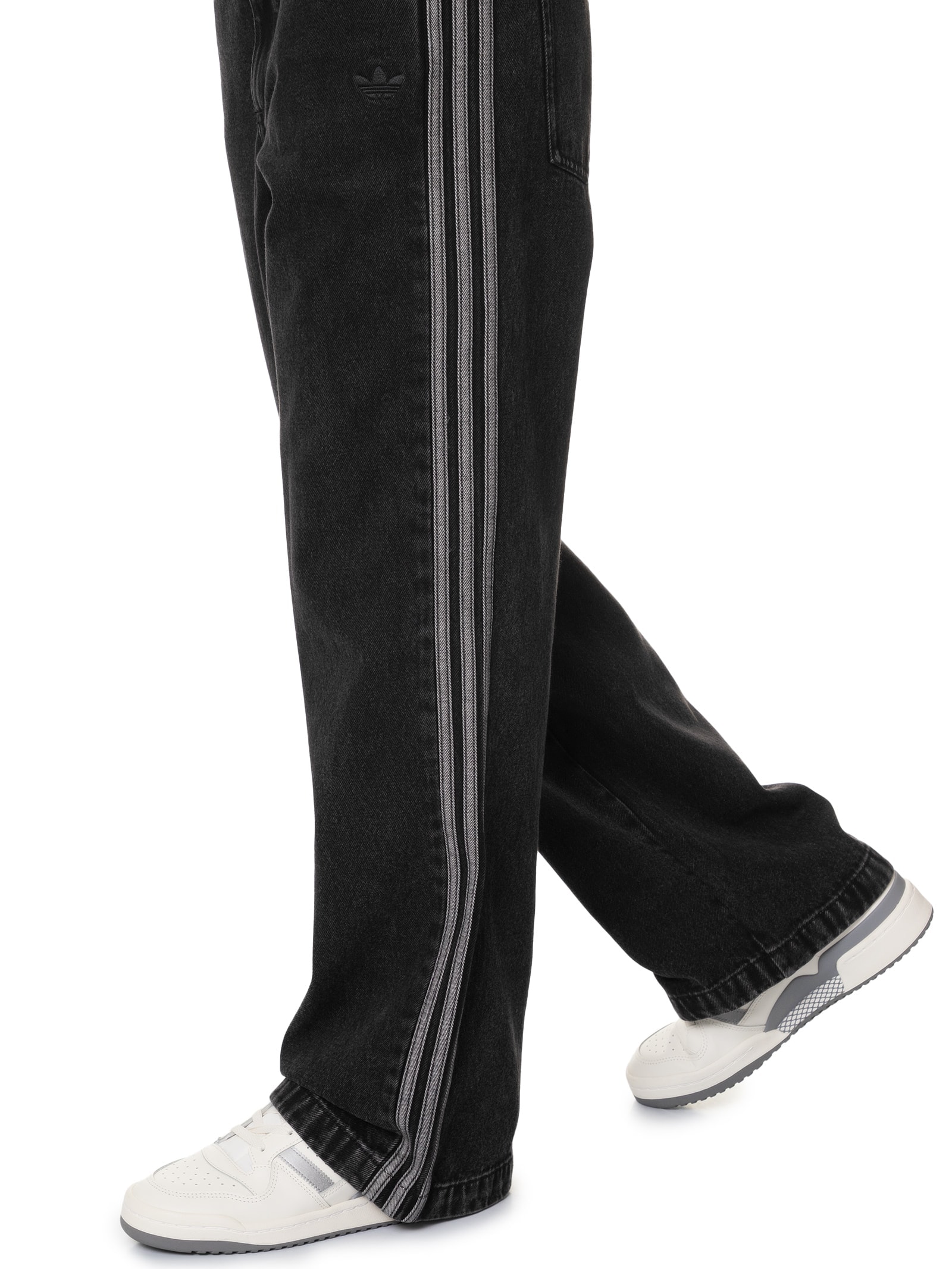 Adidas Originals - Calça Feminina Denim 3S - Preto