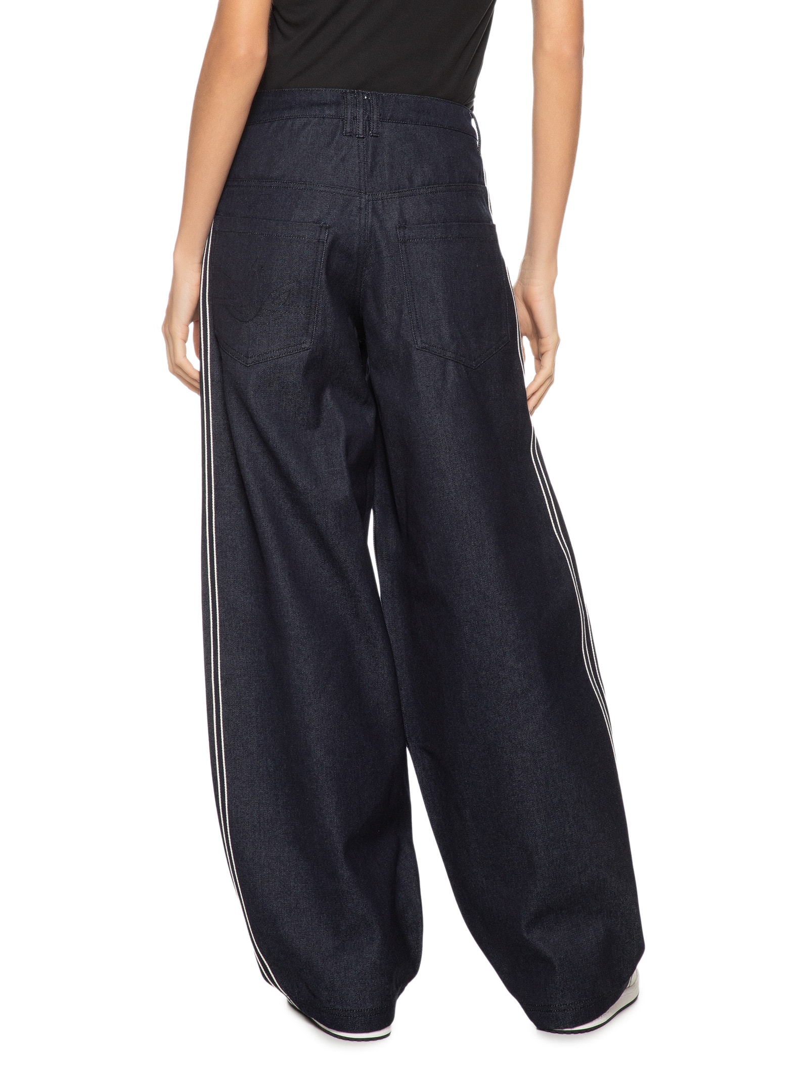 Calça Feminina Denim Azul Adidas Originals