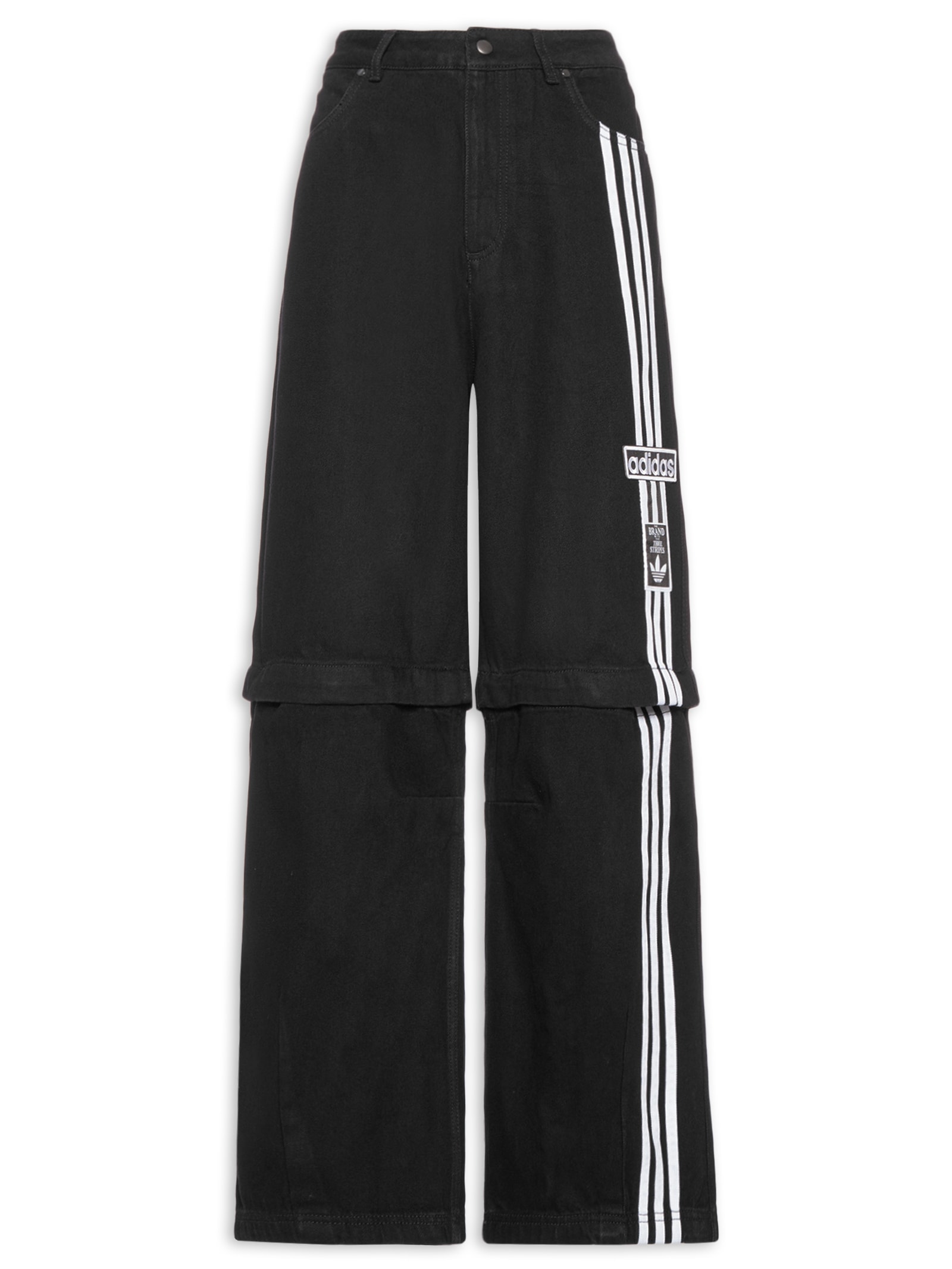 Calça Feminina Denim Preto Adidas Originals