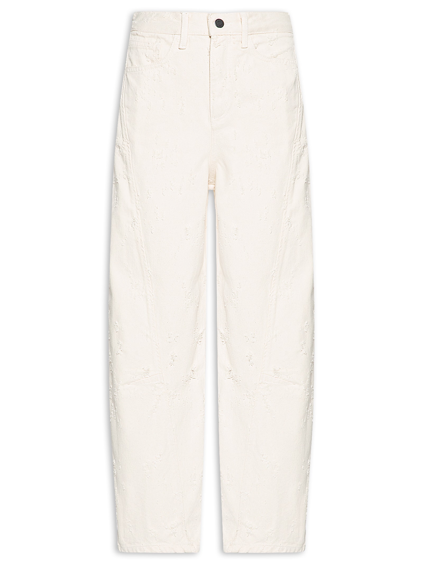 Calça Feminina Denin Texture Off White Osklen