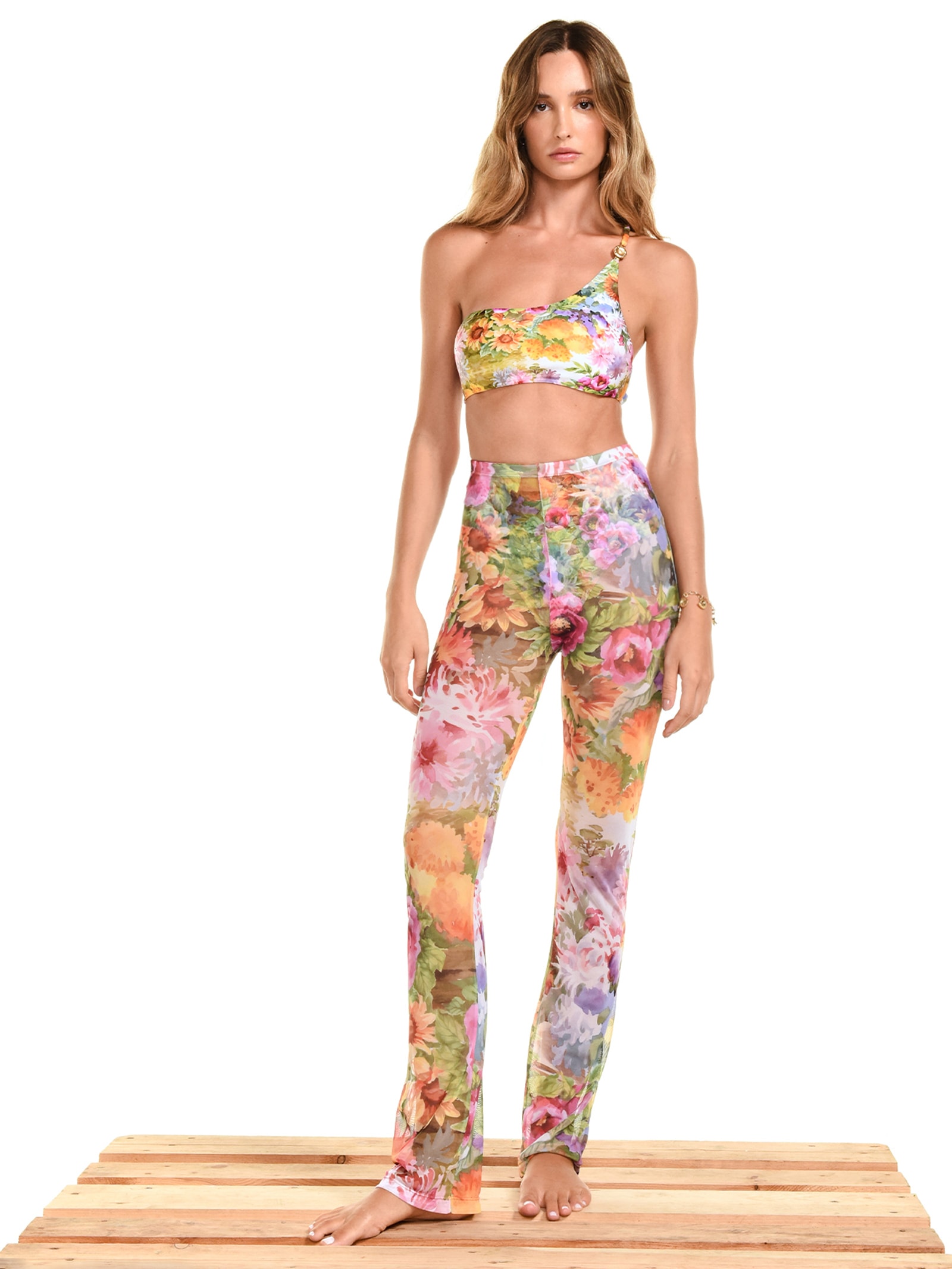 Calça Feminina Denise Amarelo Triya