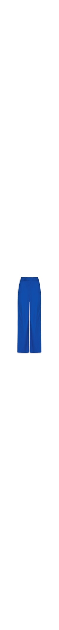 Calça Feminina Detalhe Pesponto - Azul