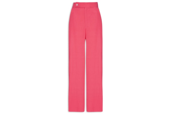 Calça Feminina Detalhe Pesponto - Rosa