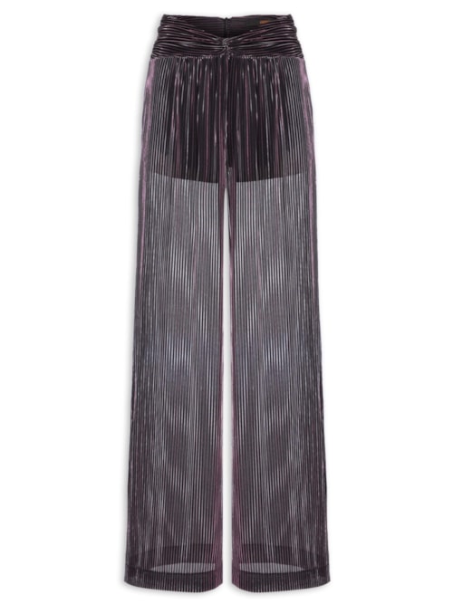 Calça Feminina Dos Torcido Metalic Stripe – Preto