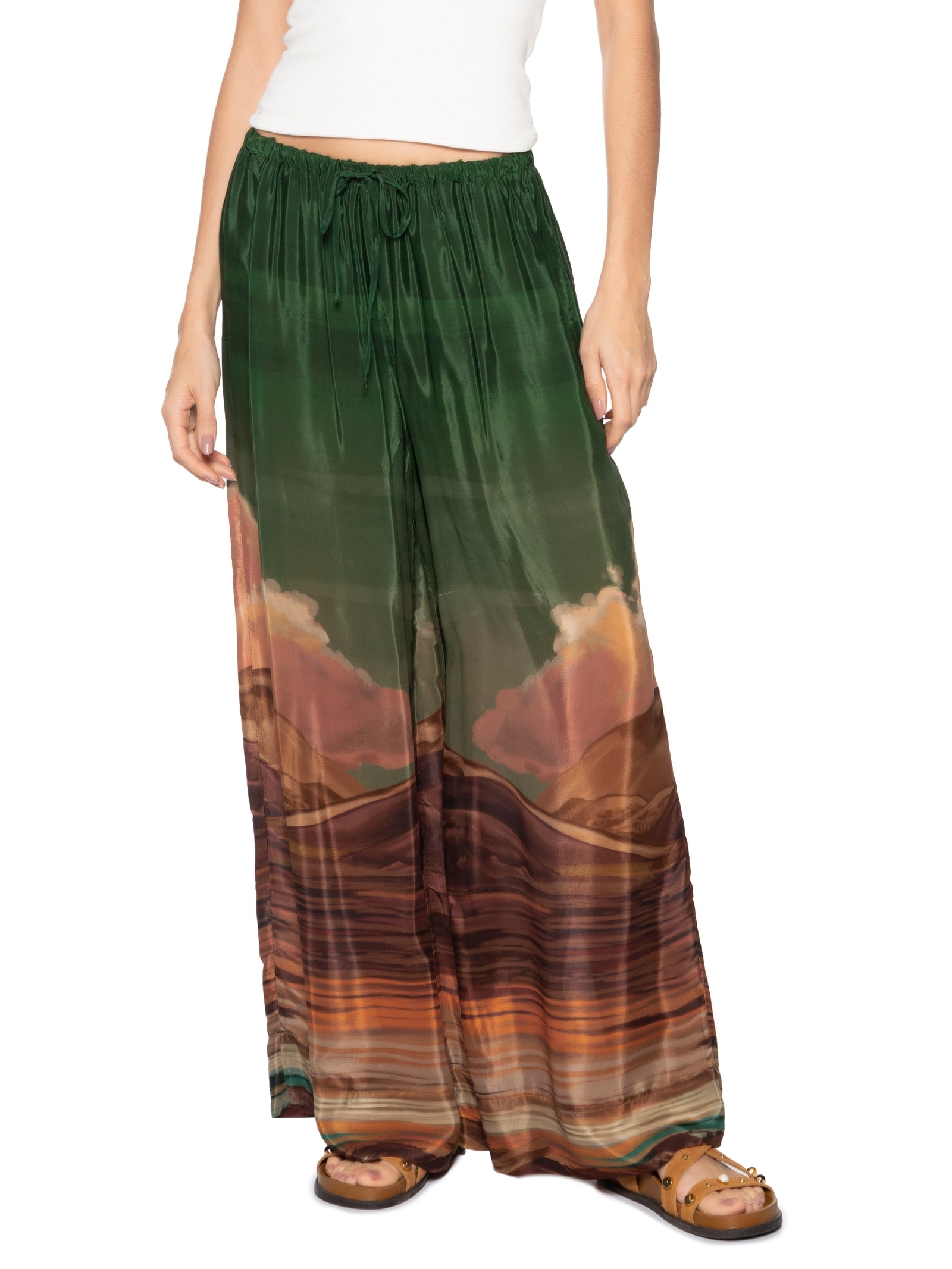 Calça Feminina Dunas Verde Farm