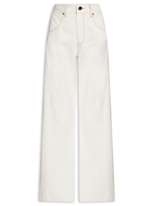 Calça Feminina Duo Sarja – Branco