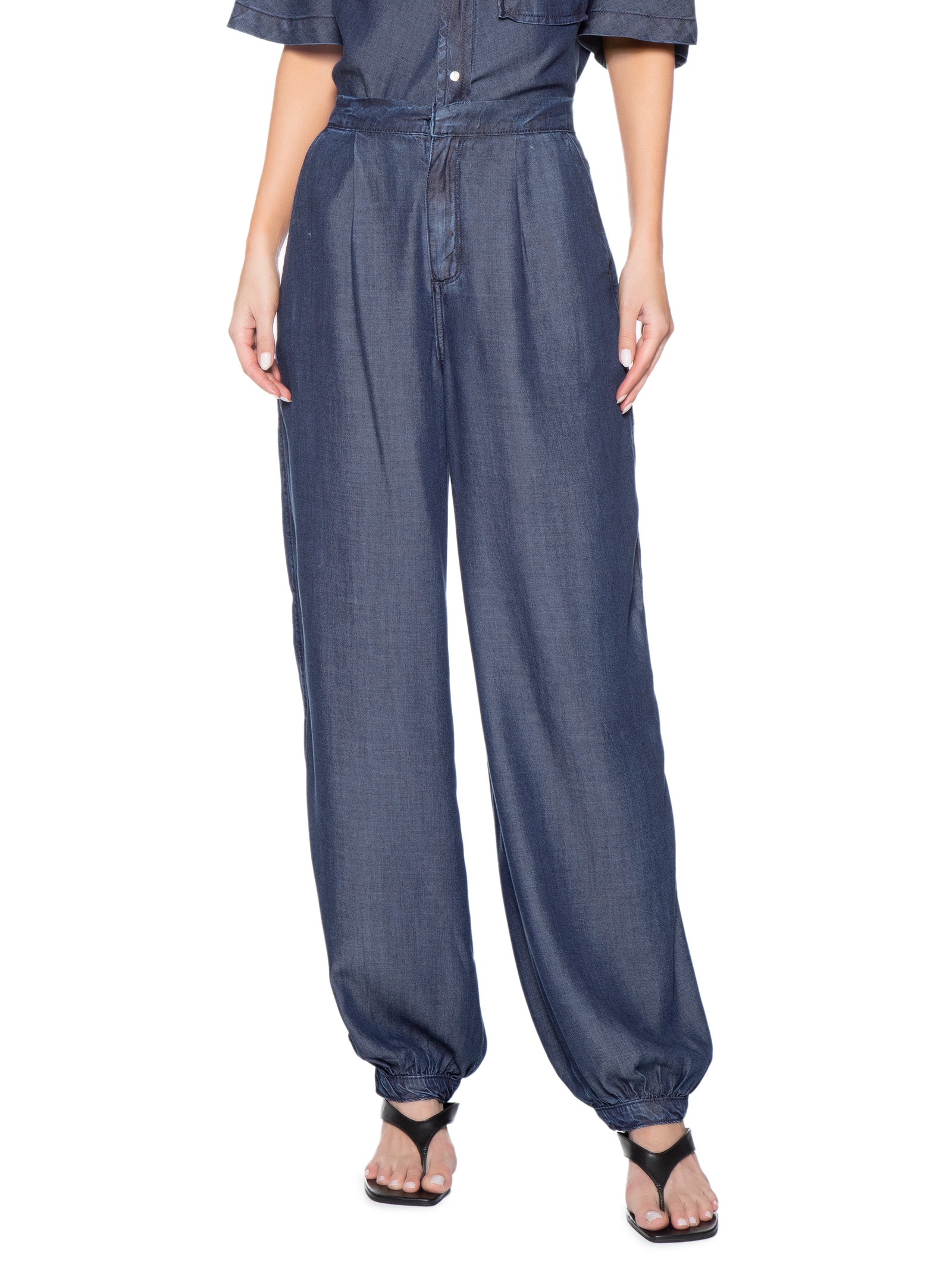 Calça Feminina Eduarda Azul P7 Jeans
