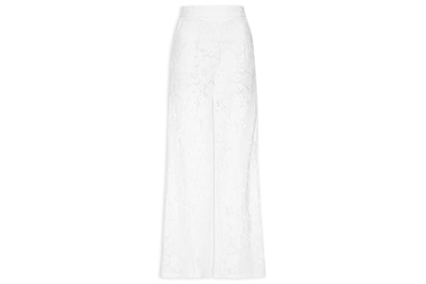 Calça Feminina Em Renda - Branco