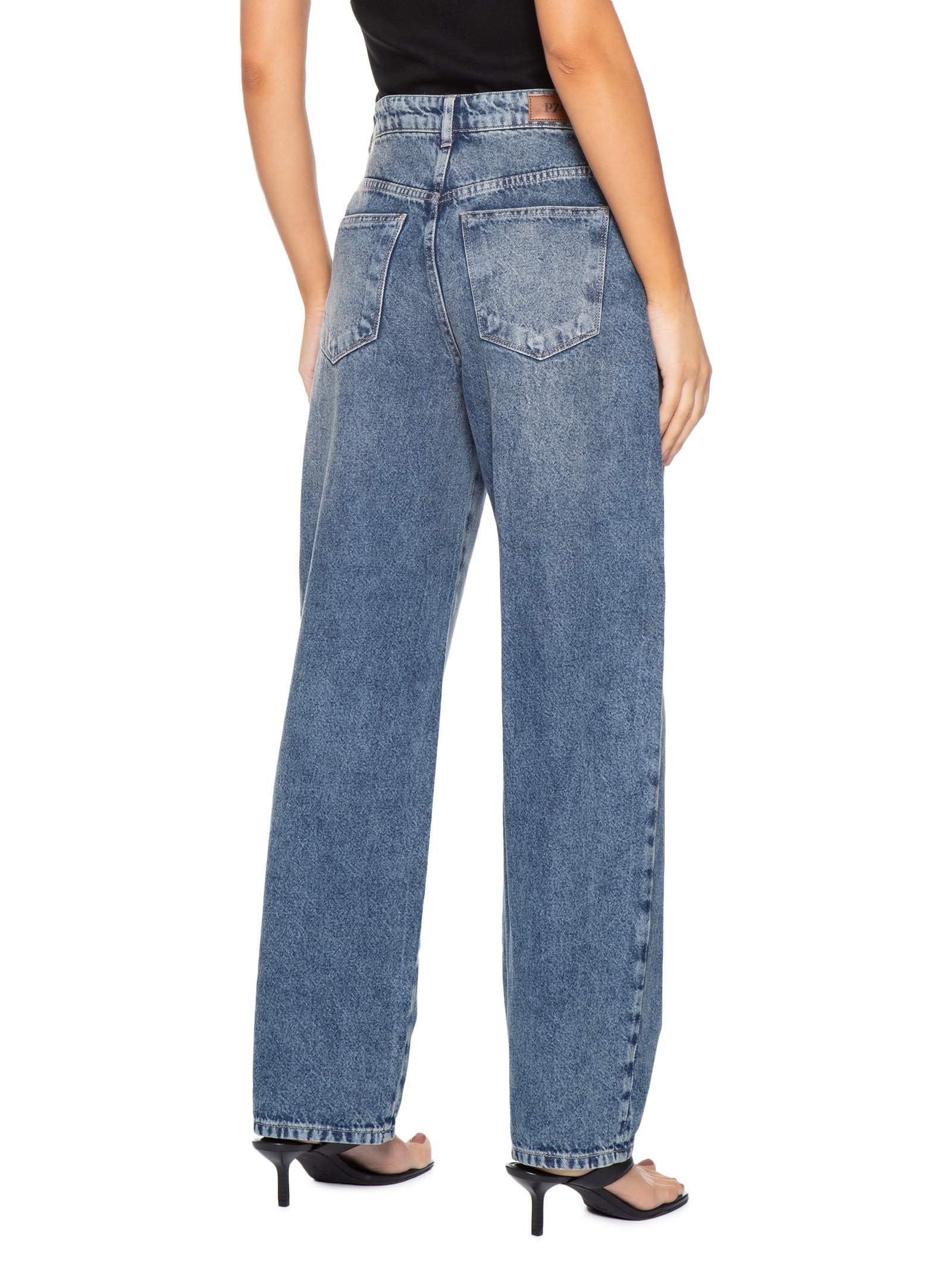 Calça Feminina Emy Azul P7 Jeans