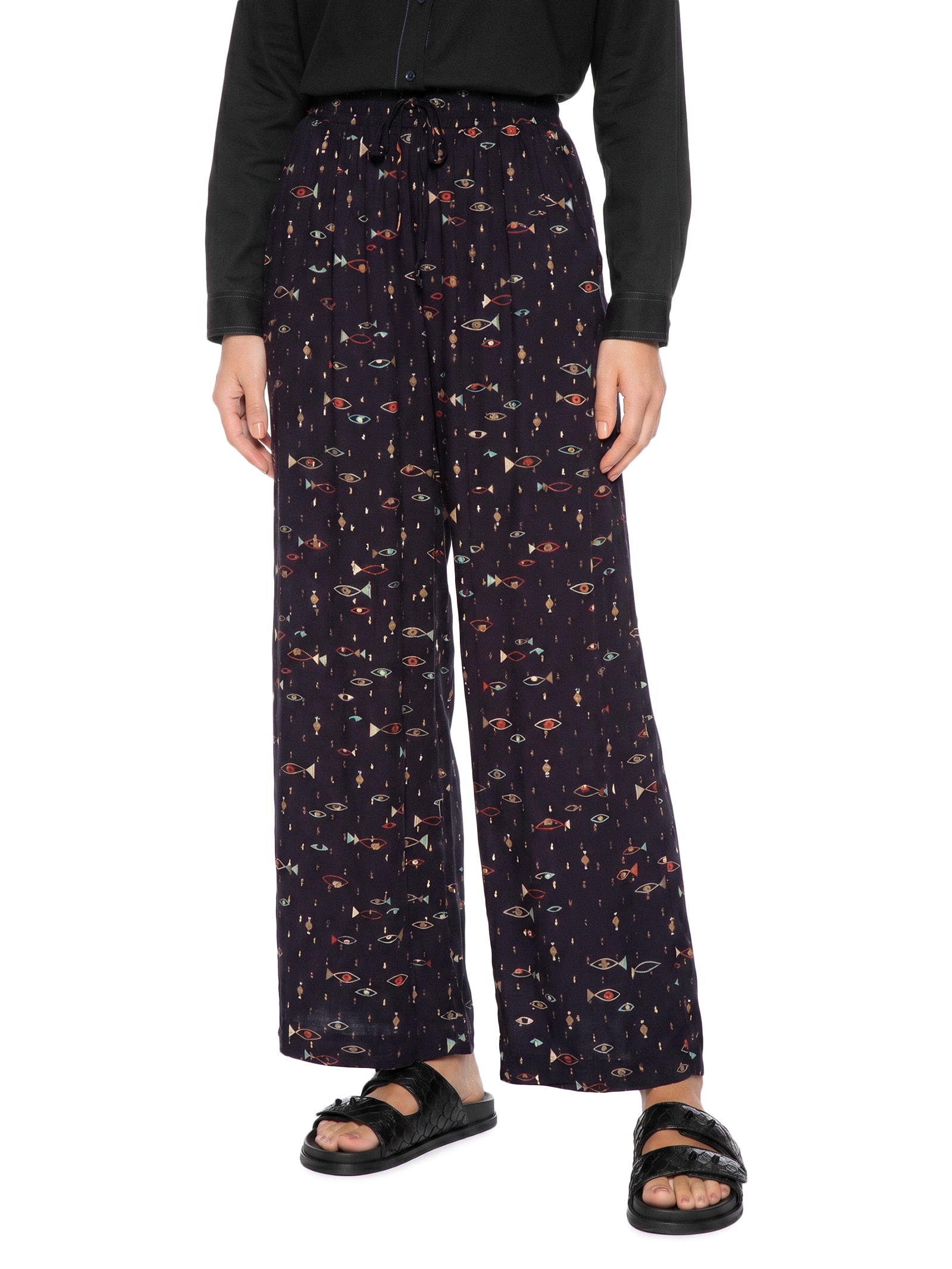 Calça Feminina Est Beta Preto Cantão