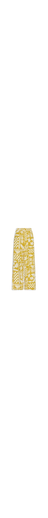 Calça Feminina Estampa Barrio - Amarelo