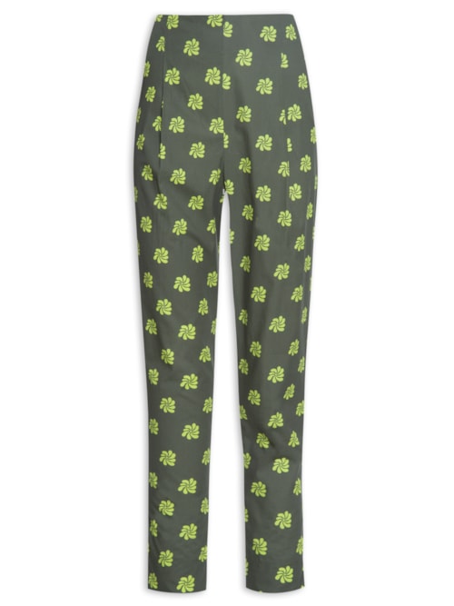 Calça Feminina Estampa Gira - Verde