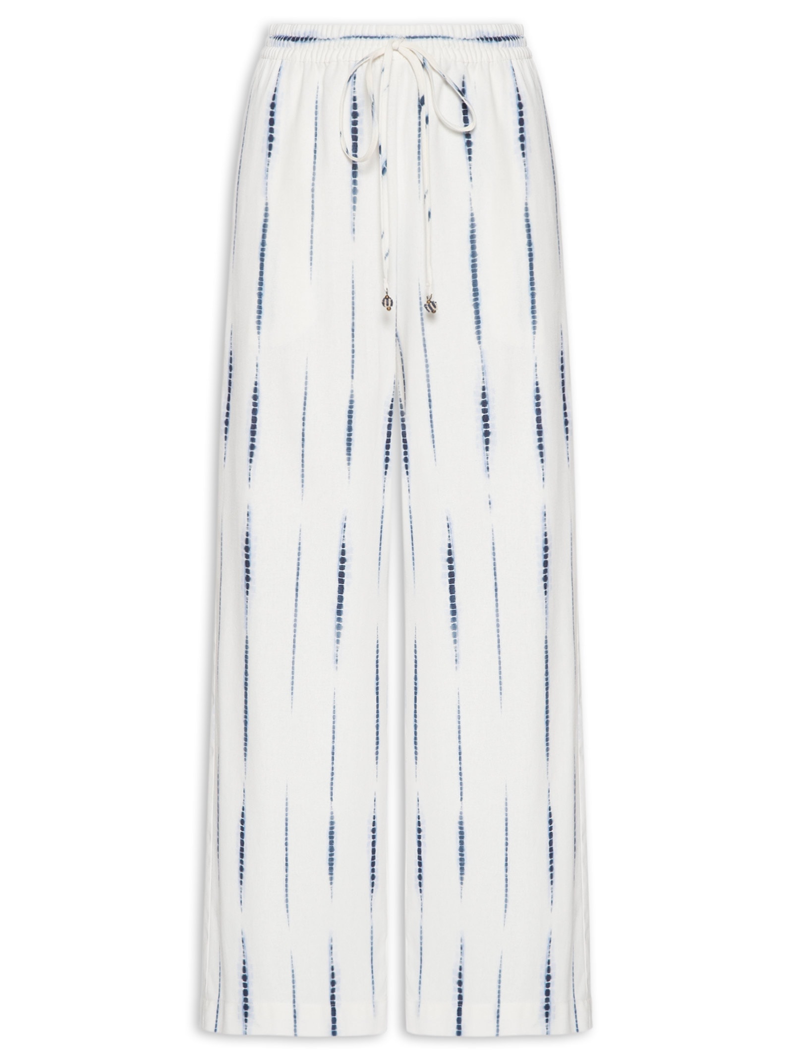 Calça Feminina Estampa Listra Tie Dye Branco Dress To
