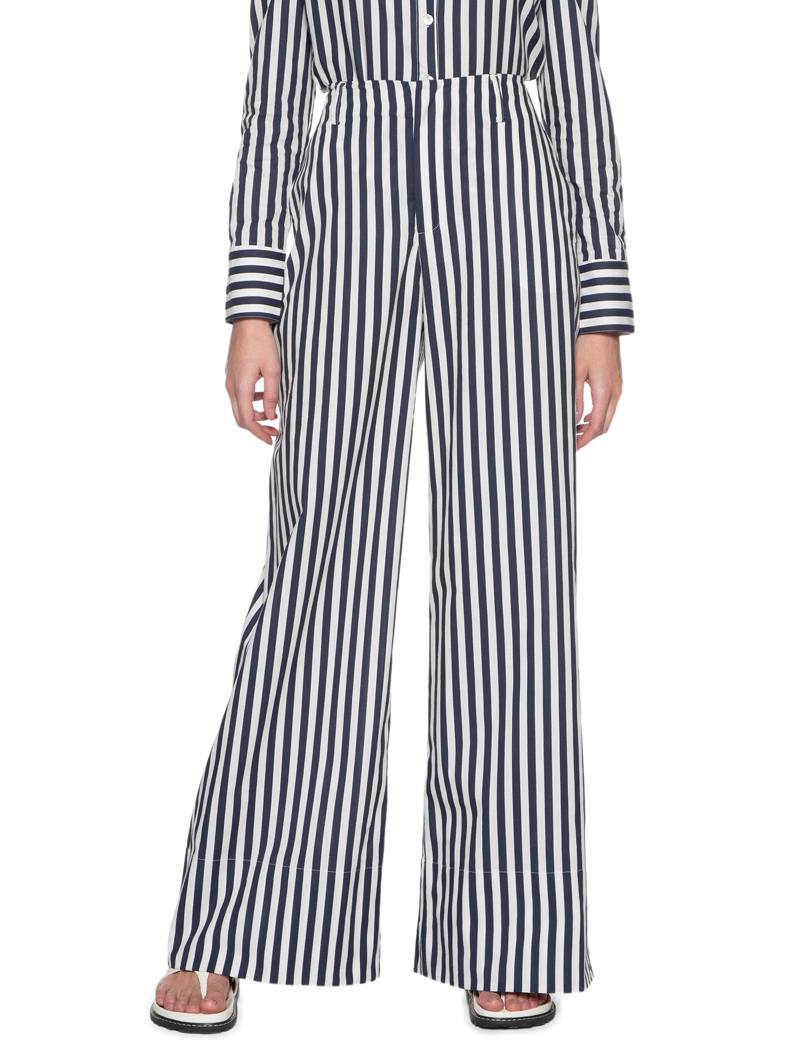 Calça Feminina Estampada Azul Colcci