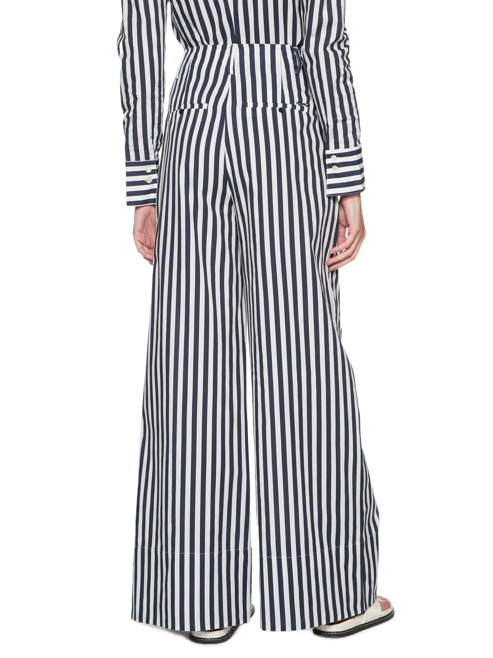 Calça Feminina Estampada Azul Colcci