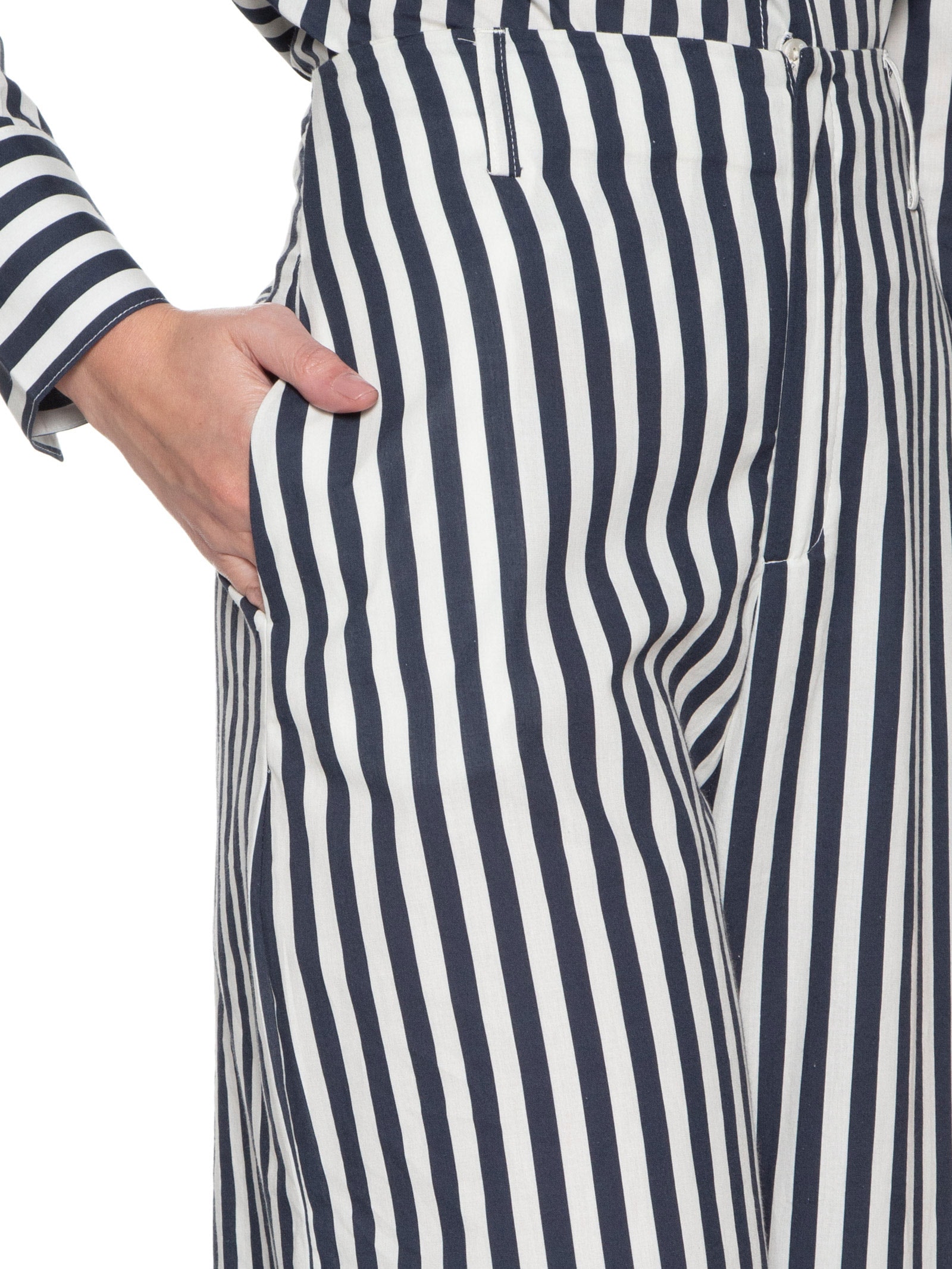 Calça Feminina Estampada Azul Colcci