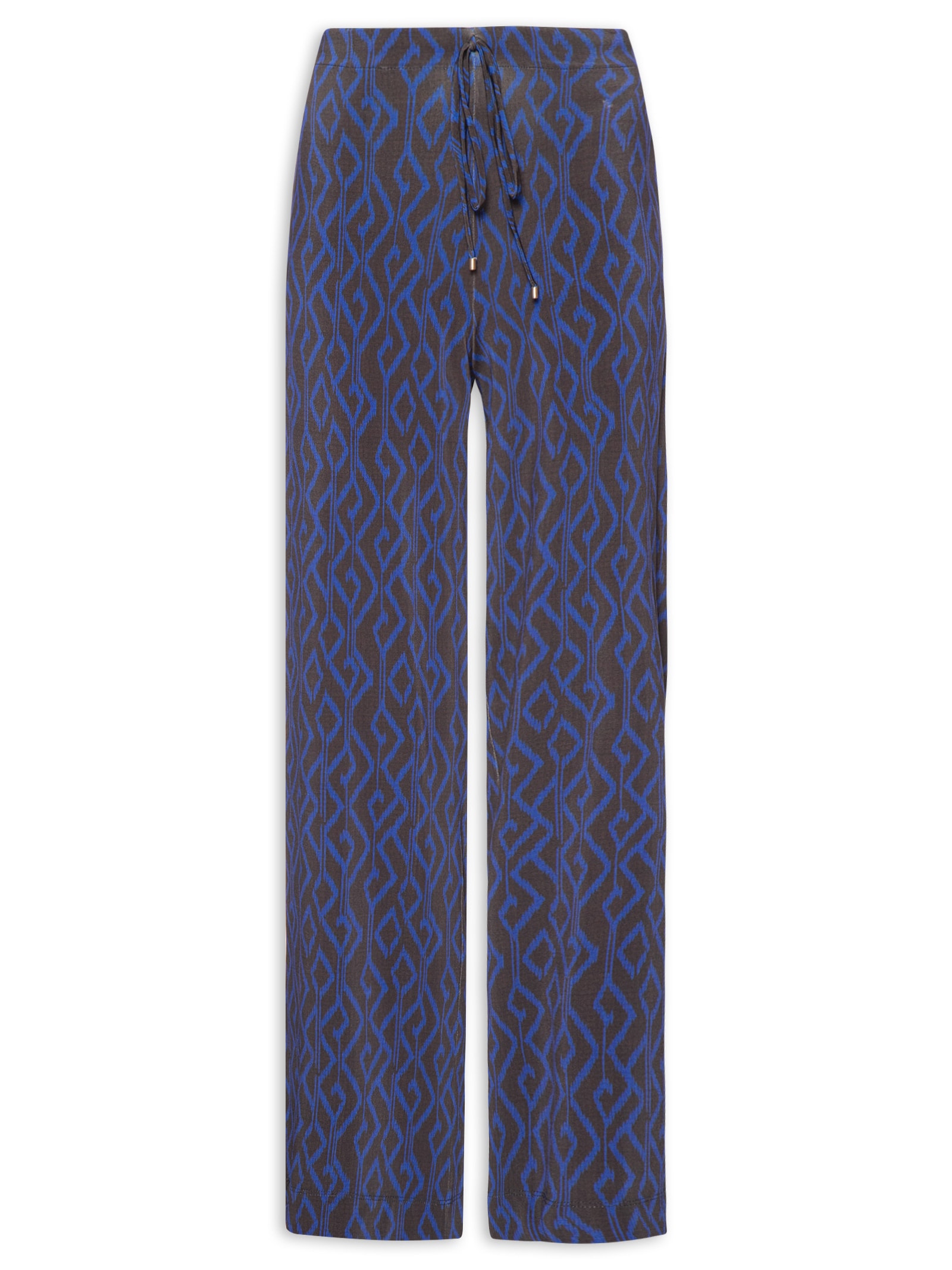 Calça Feminina Estampada Azul Cia Marítima