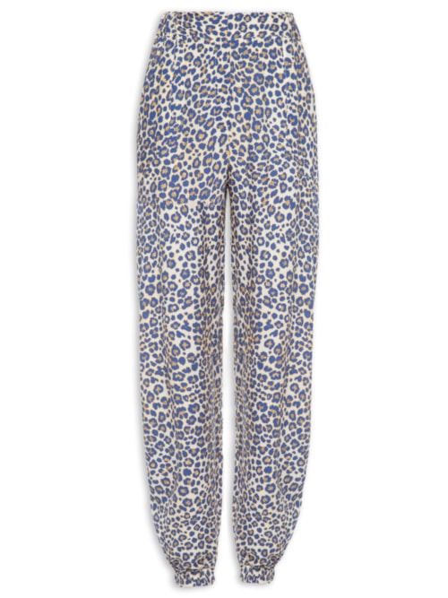 Calça Feminina Estampada Clássica Mazarine - Animal Print
