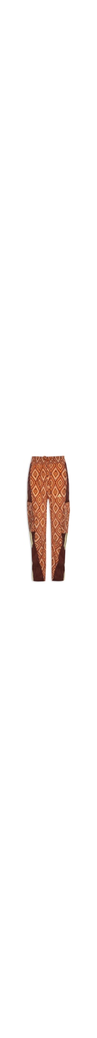 Calça Feminina Estampada - Marrom