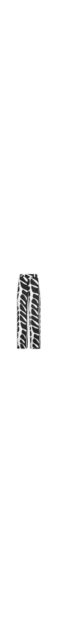 Calça Feminina Estampada - Preto