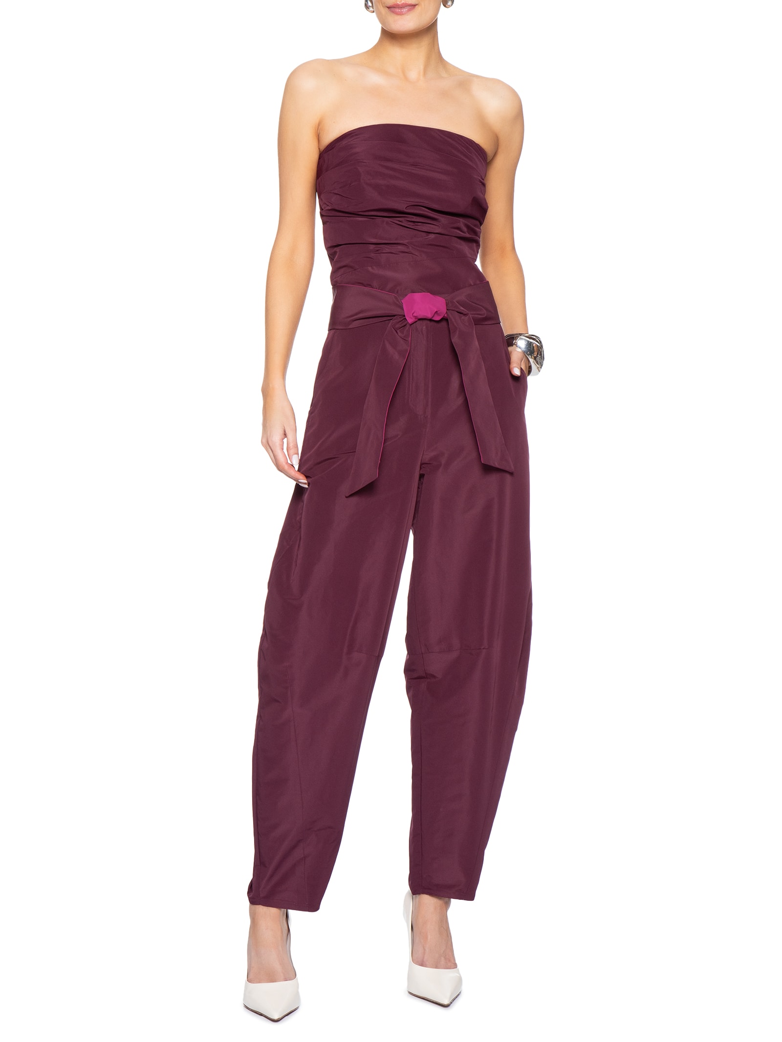 Calça Feminina Fiori Vermelho Le Lis