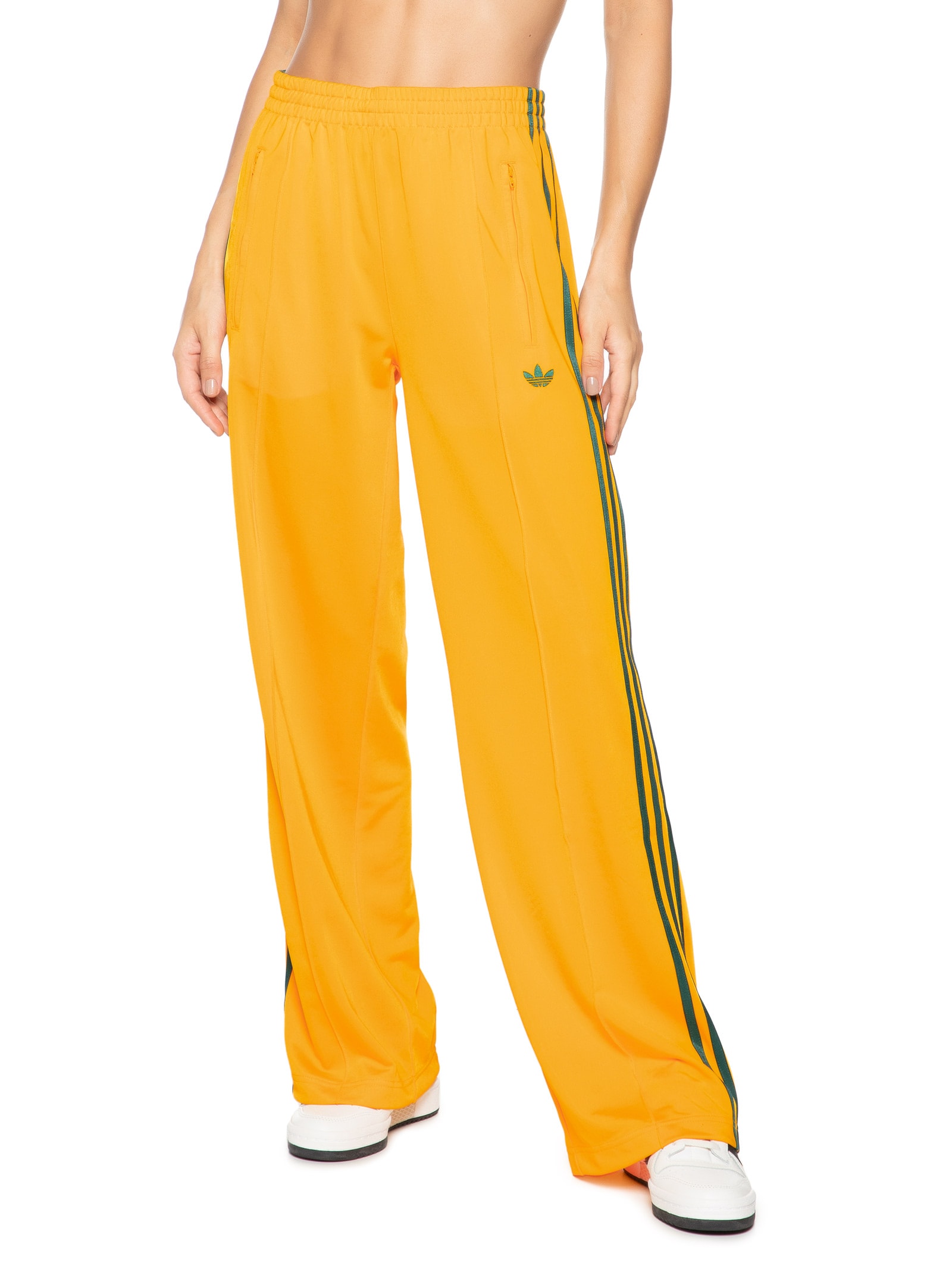 Adidas Originals - Calça Feminina Firebird Loose Tp - Amarelo