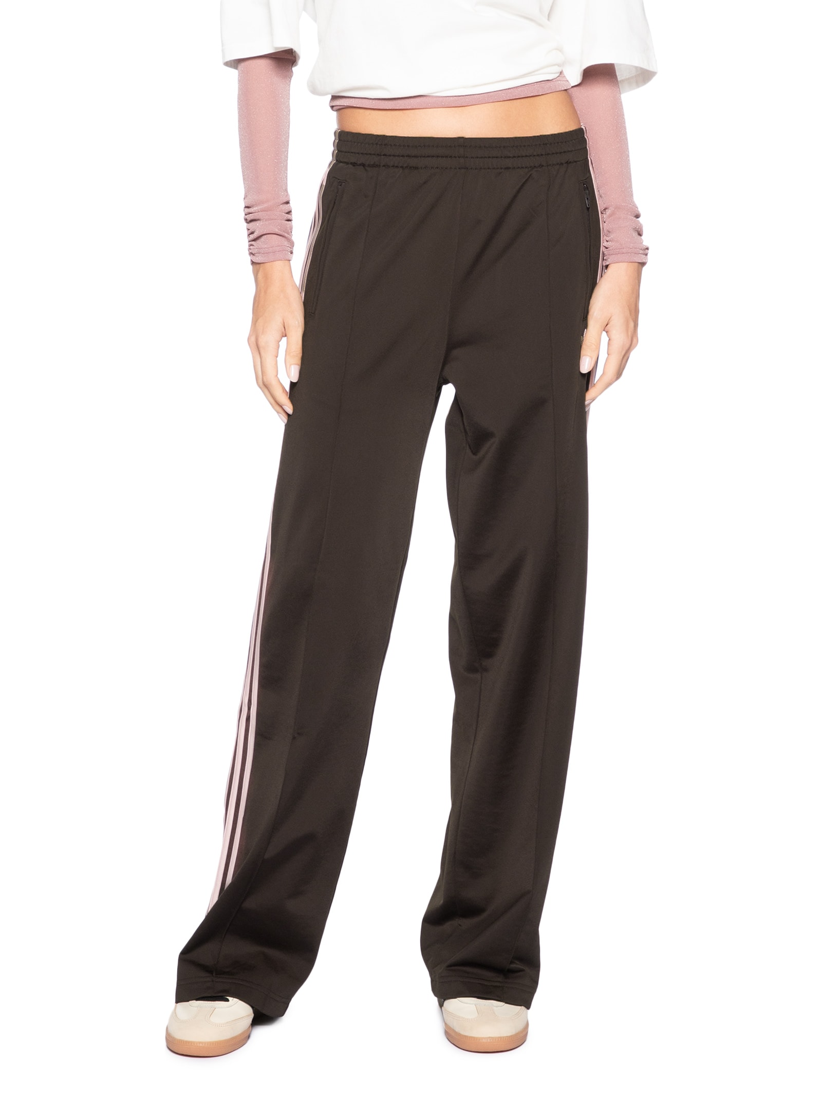 Calça Feminina Firebird Loose Tp Marrom Adidas Originals