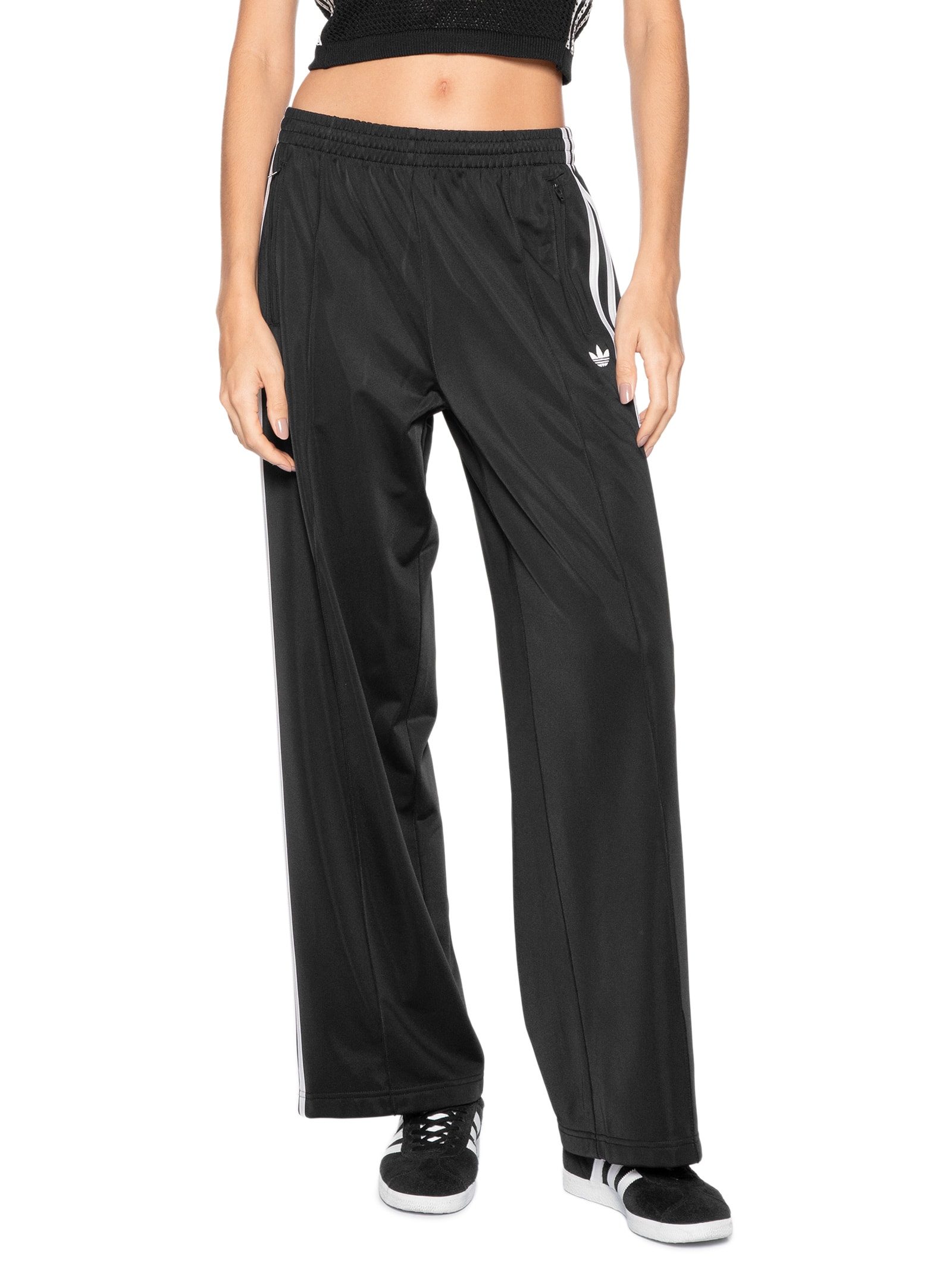 Calça Feminina Firebird Loose Track Tb Preto Adidas Originals