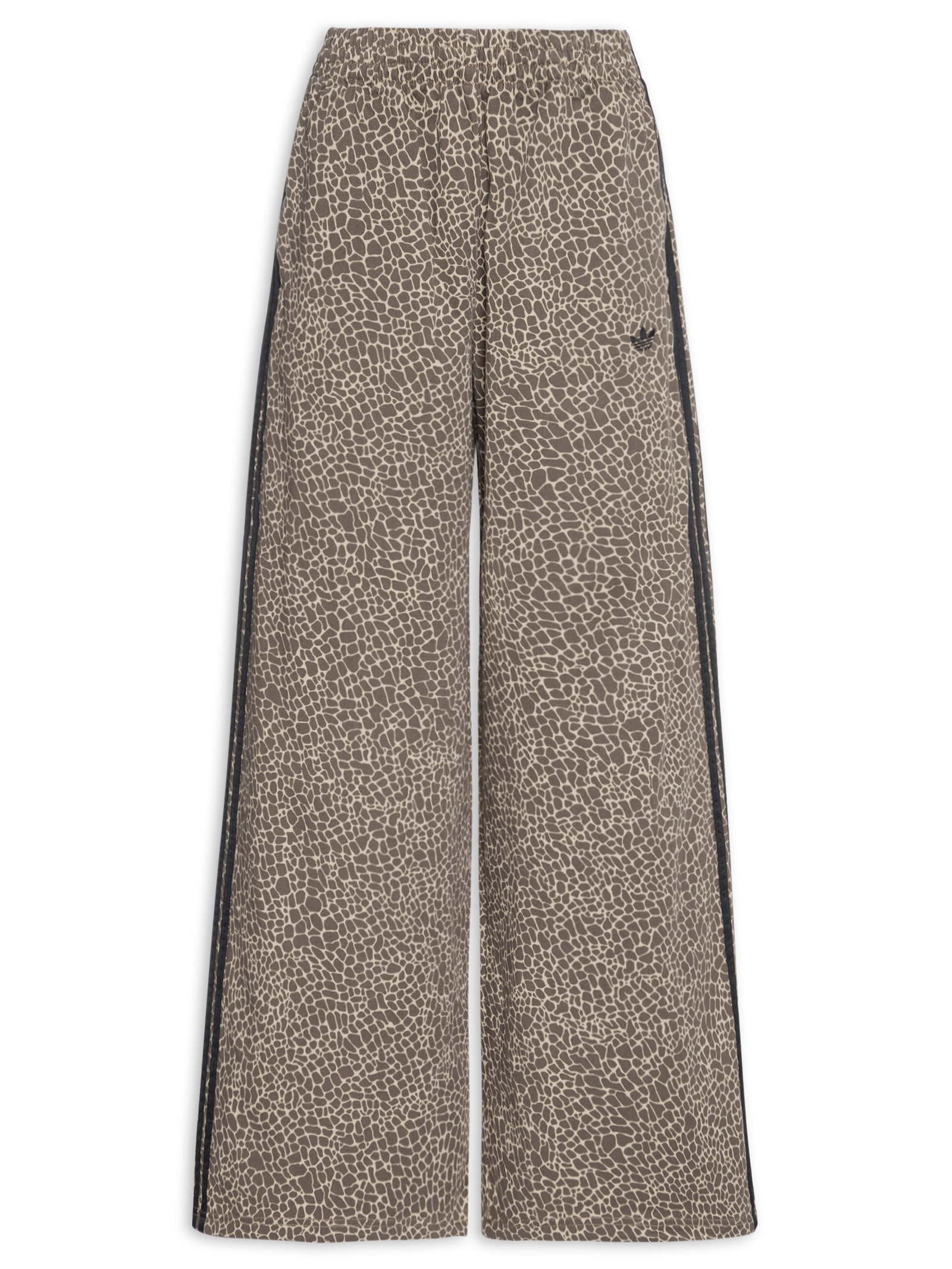 Calça Feminina Firebird Oversized Denim Pt Marrom Adidas Originals