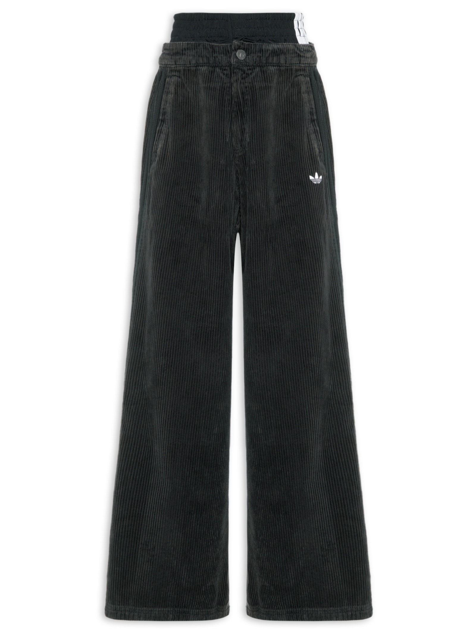 Calça Feminina Firebird Oversized Pt Preto Adidas Originals