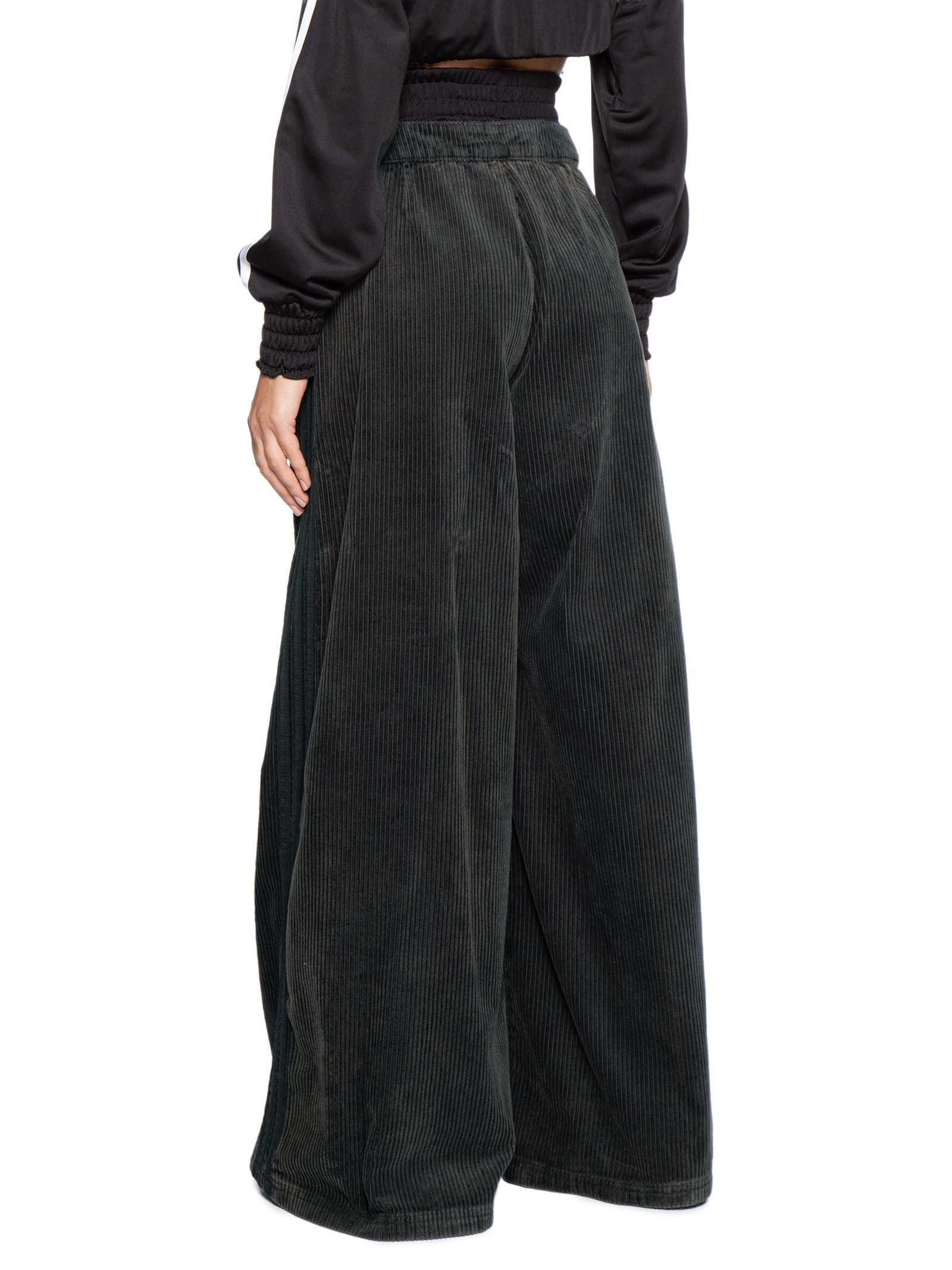 Calça Feminina Firebird Oversized Pt Preto Adidas Originals