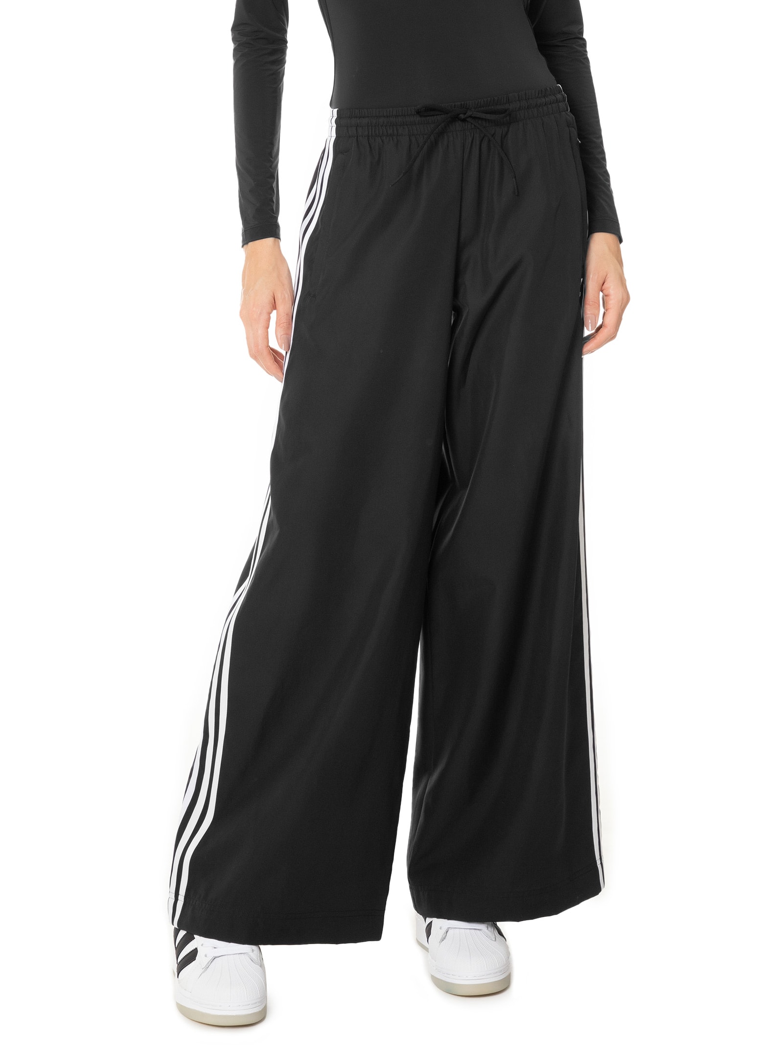 Calça Feminina Firebird  Oversized Tp Preto Adidas Originals