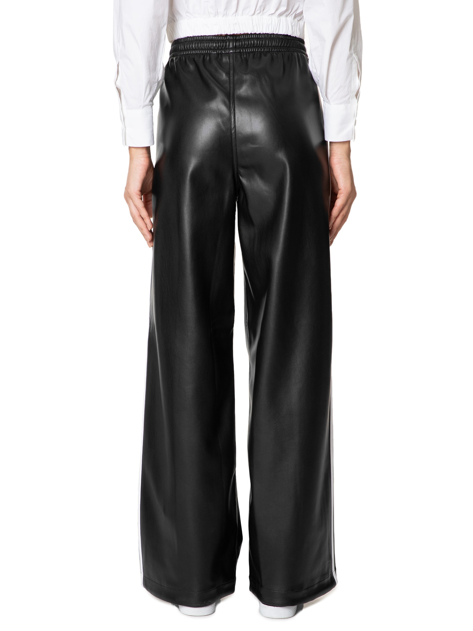 Calça Feminina Firebird Pleather - Adidas Originals - Preto