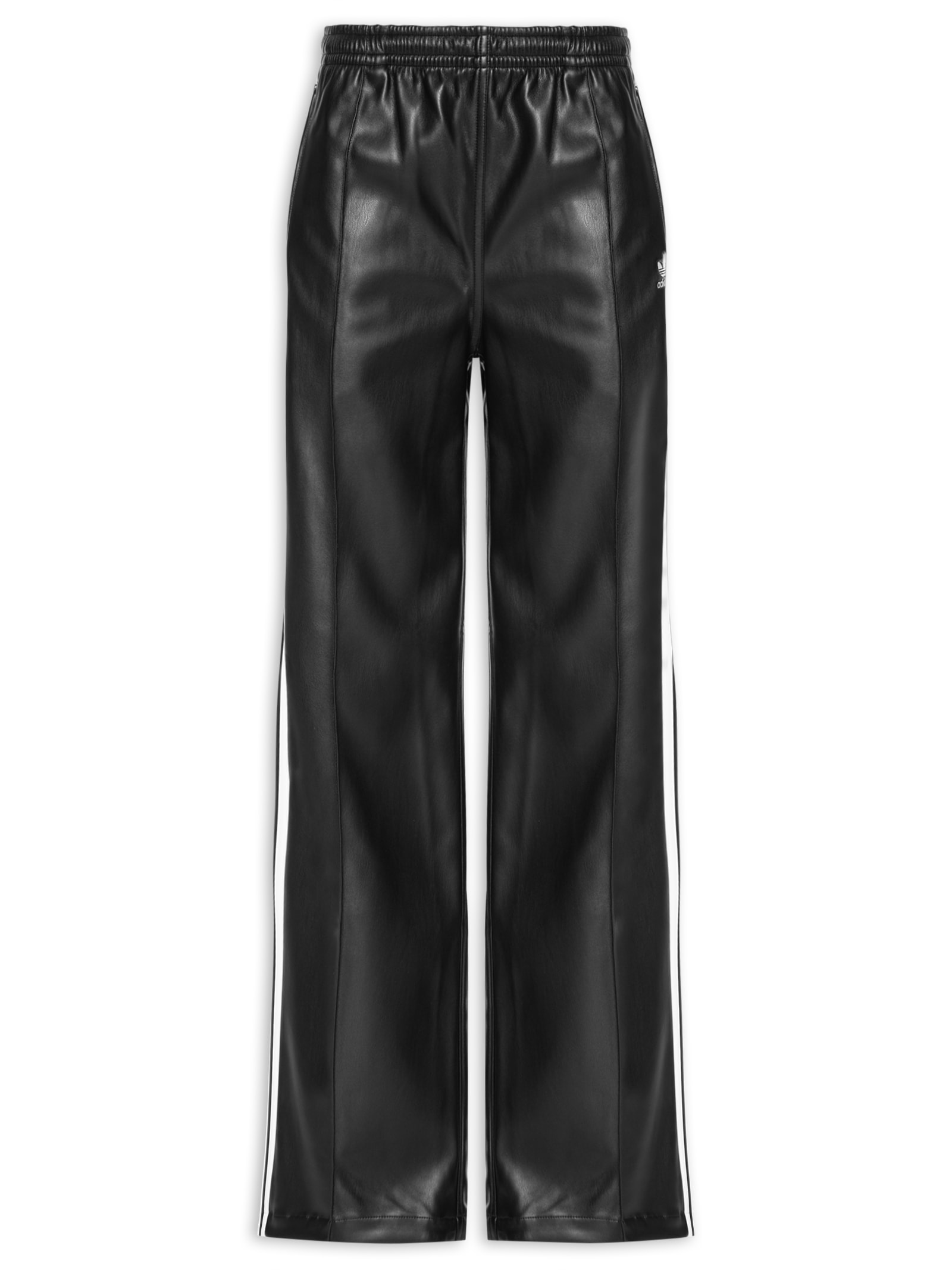Calça Feminina Firebird Pleather - Adidas Originals - Preto