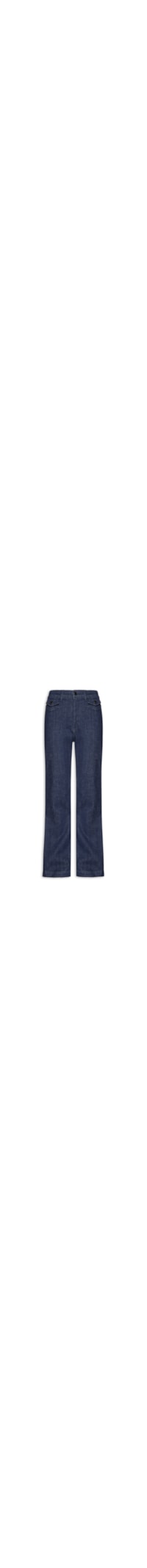 Calça Feminina Flare Cintura Alta - Azul