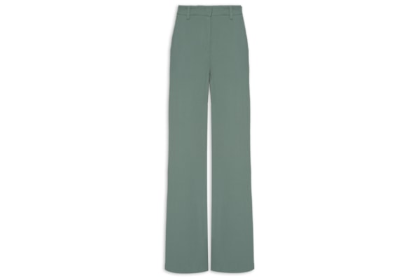 Calça Feminina Flare Crepe - Verde