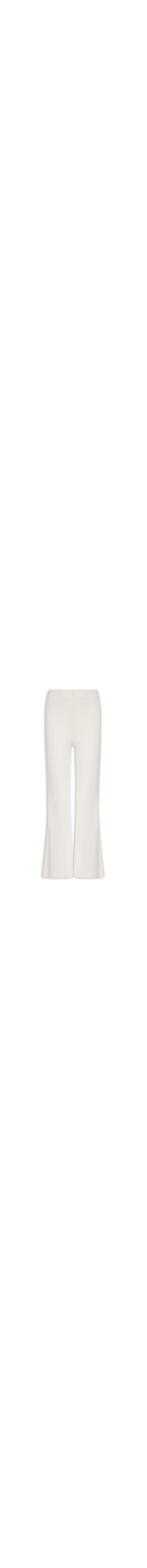 Calça Feminina Flare em Malha - Amarelo