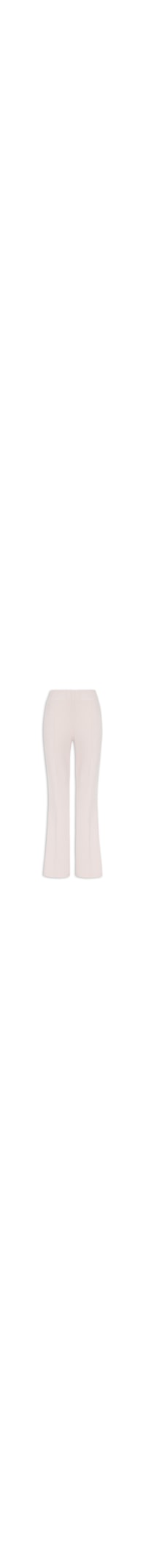 Calça Feminina Flare em Malha - Rosa