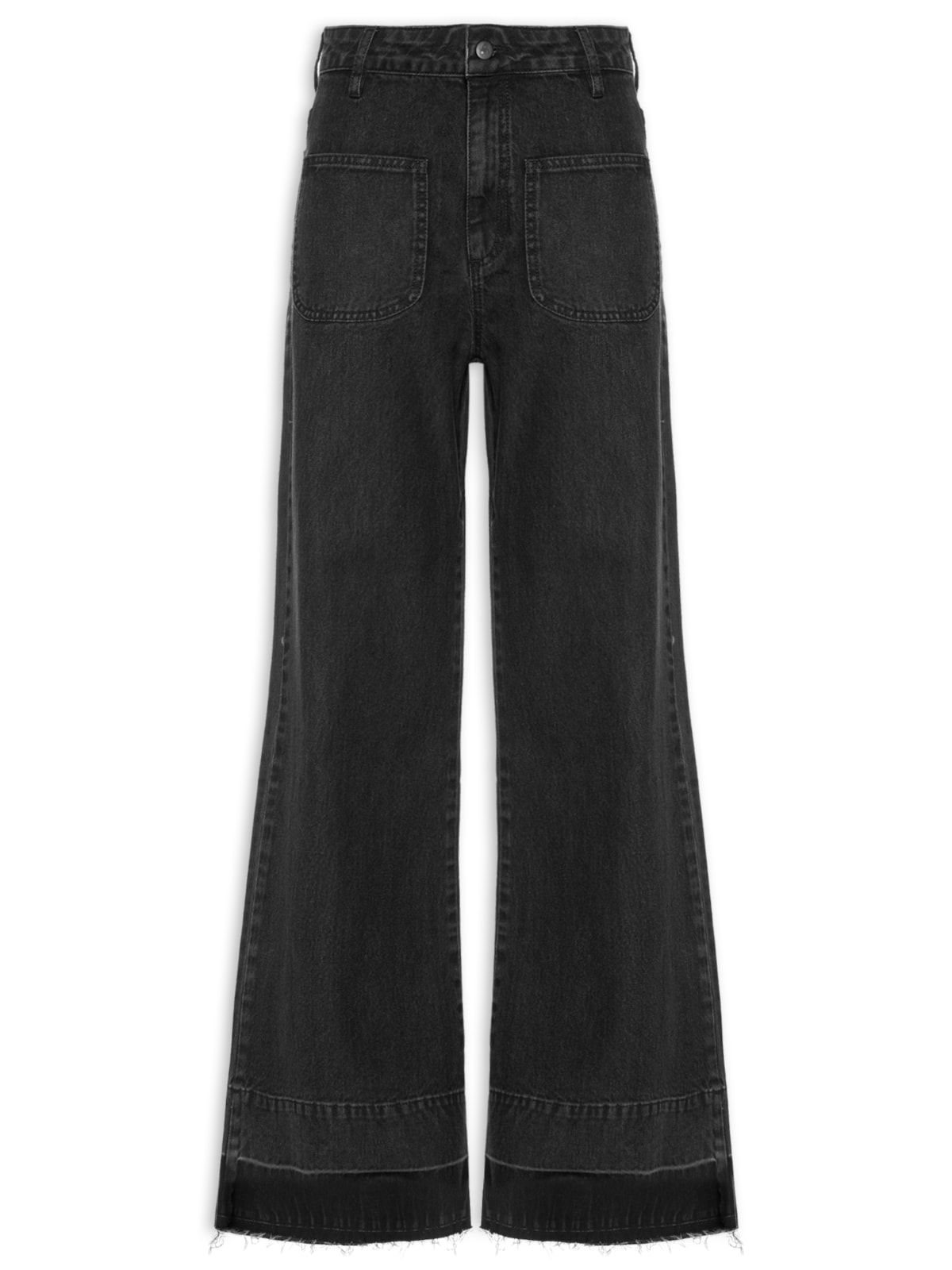 Vista 2 Calça Feminina Flare Érica PRETO PRETO