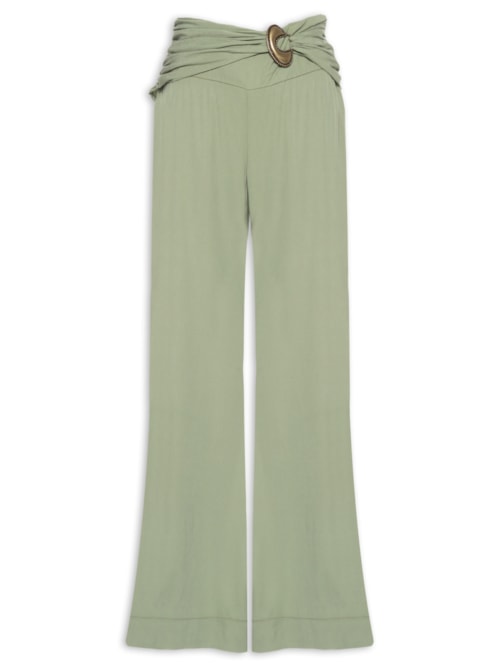 Calça Feminina Flare Fivela – Verde