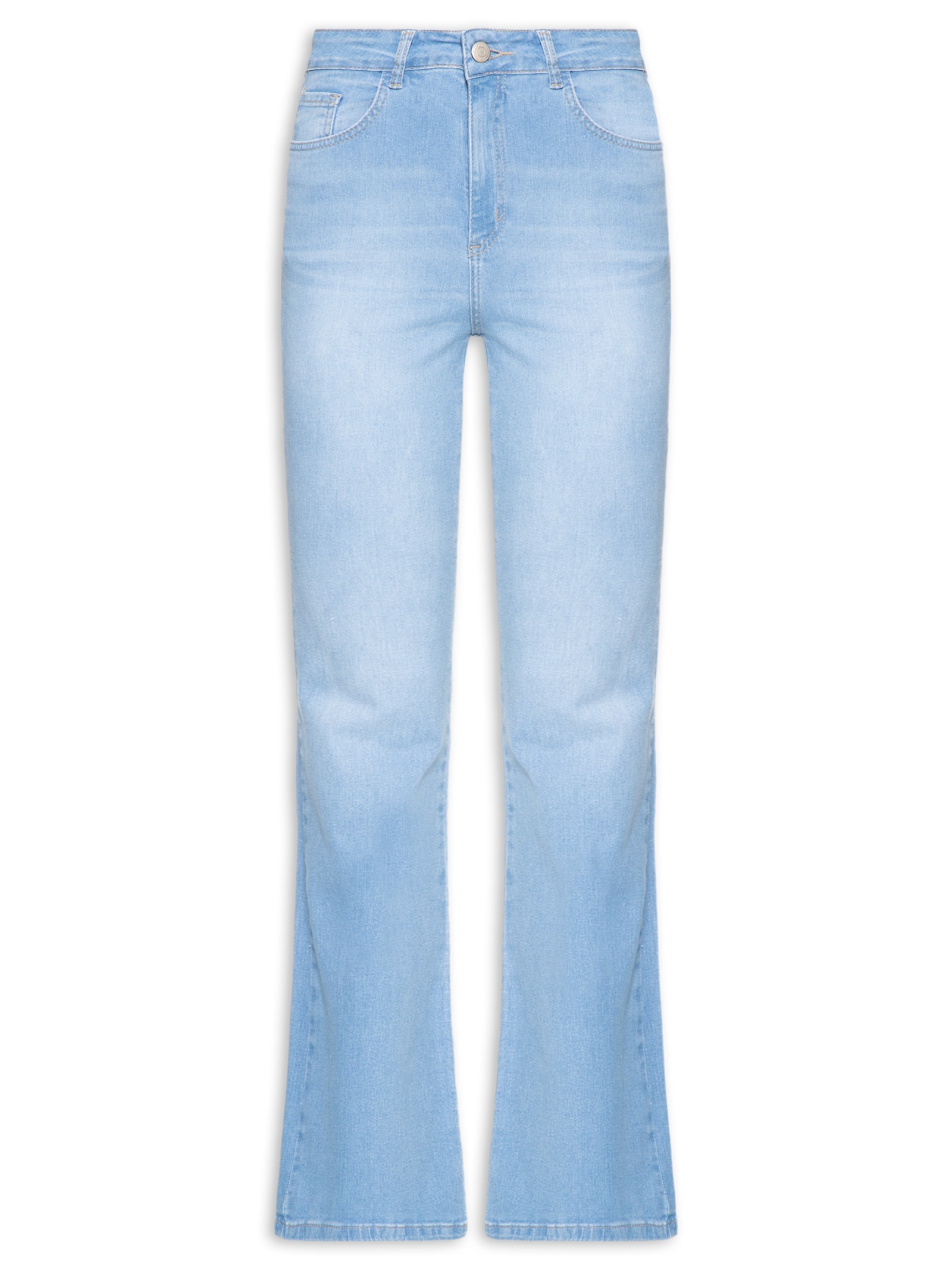 Calça Feminina Flare Jeans Azul Lez A Lez